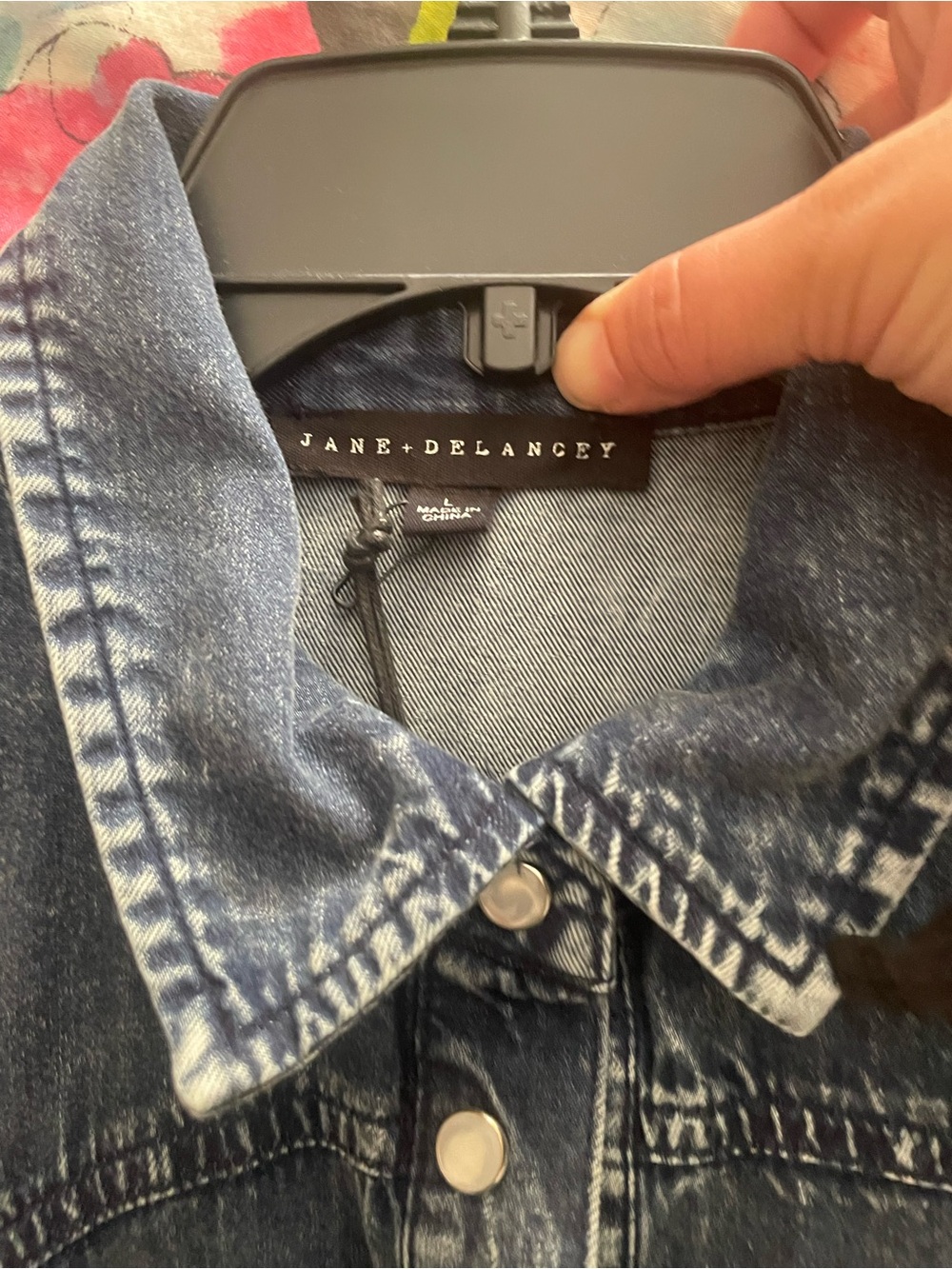 Jane and Delancey denim shirt